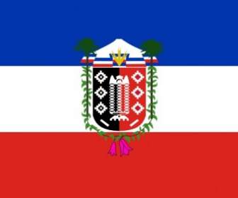 拉阿勞科智利國旗的剪貼畫