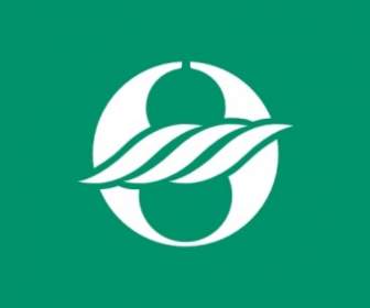 Flagge Von Nagahama Shiga Variante ClipArt