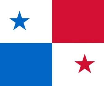 Flagge Von Panama-ClipArt