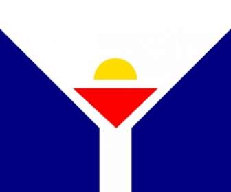 Flagge Von Saint-Martin-ClipArt