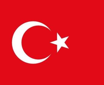 Bandiera Di ClipArt Di Turchia