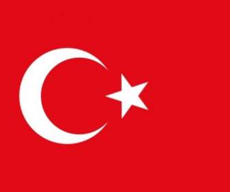 Bandiera Di ClipArt Di Turchia