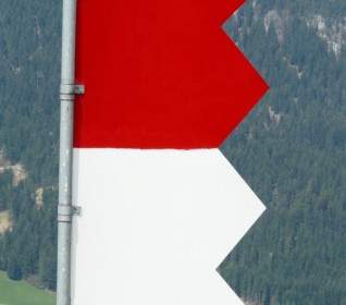 Flagge Rot-weiß