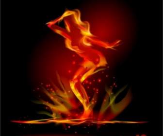 Flame Effect Vector