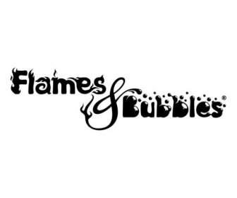Flames Bubbles