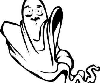 Floating Ghost Clip Art