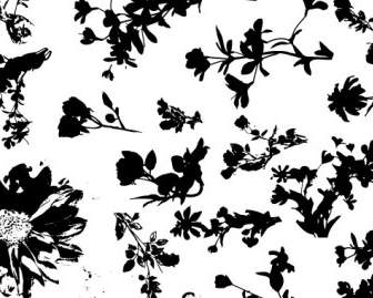 حزمة ناقل صورة ظلية الأزهار