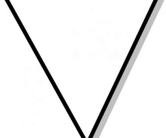 Fluxograma Símbolo Triângulo Clip-art