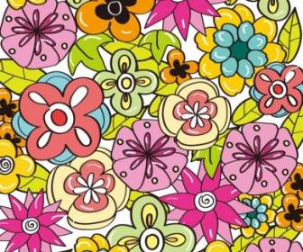 Flower Background For Design Vector Graphic