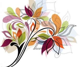Blumen-Design-Element-Vektor-illustration