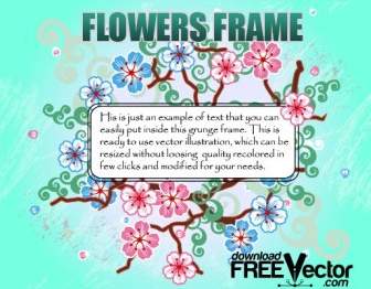 Blumen-frame
