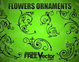 Flowers Ornaments