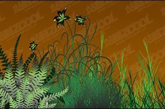Flowers Vector Material
