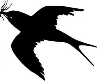 Fliegender Vogel-ClipArt