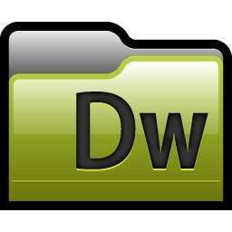 Folder Adobe Dreamweaver