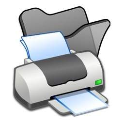 Folder Hitam Printer