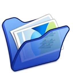Folder Blue Mypictures