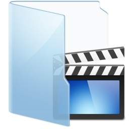 Folder Blue Video