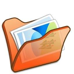 Folder Orange Mypictures