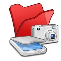Folder Red Scanners Cameras