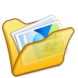 Folder Yellow Mypictures