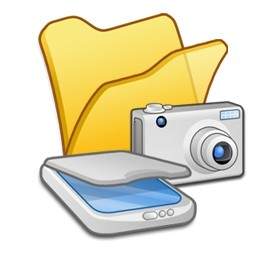 Folder Yellow Scanners Cameras