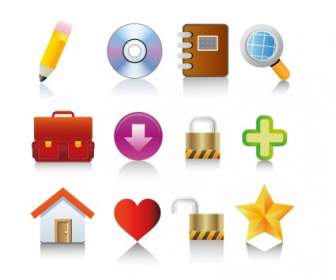 For Web And Internet Vector Icons Set
