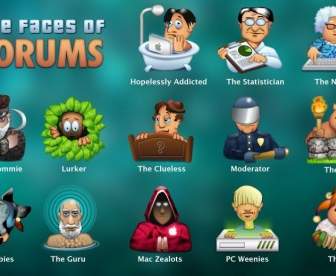 Forum Faces Icons Icons Pack