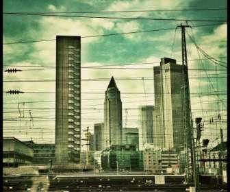 Frankfurt City Skyscrapers