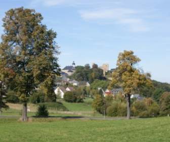 Panorama Di Frauenstein Germania