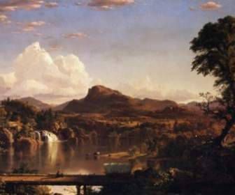 Frederic Church Landscape Painting