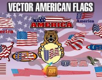 Kostenlose Amerikanische Flaggen