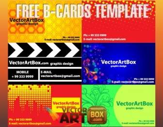 무료 B 카드 서식 파일