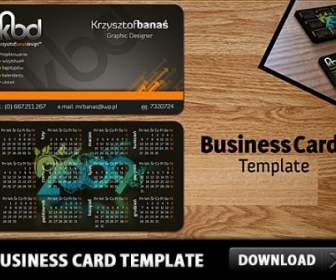 Free Business Card Template Psd