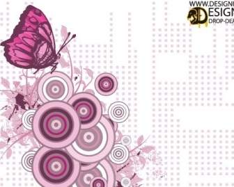 Kostenlose Schmetterling-Vektor-illustration