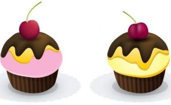 Free Cupcakes In Vectors