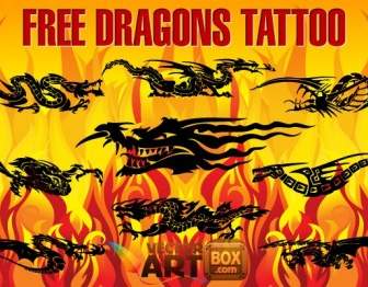 Free Dragons Tattoo