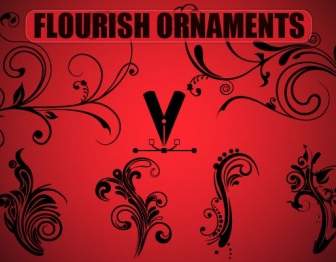 Free Flourish Ornaments