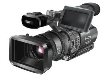 Kostenlose Hdr-fx1-Videokamera-Vektor
