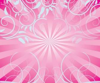 Free Pink Swirls Background