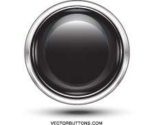 無料のプラチナ ブラック サークル ボタン