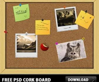 Kostenlose Psd-Cork-board