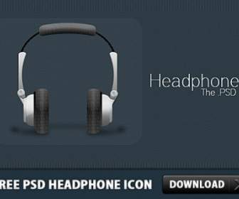 Free Psd Headphone Ikon