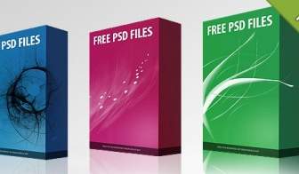 Kostenlose Psd-Software-box