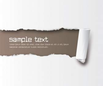 Free Ripped Paper Vector