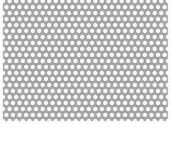 Free Seamless Vector Perforated Metal Pattern
