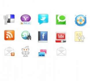 Kostenlose Social Media Icons Icons Pack