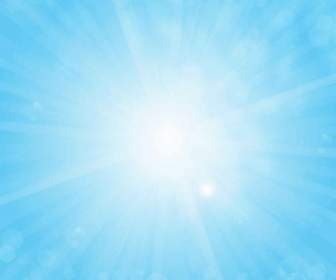 藍藍的天空背景上的免費太陽