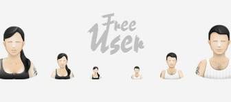 Free-User Icons Icons Pack