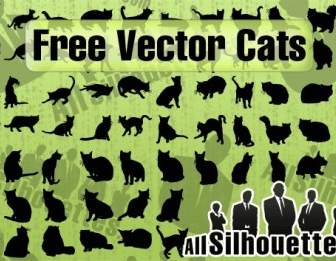 Kostenlose Vector Katzen